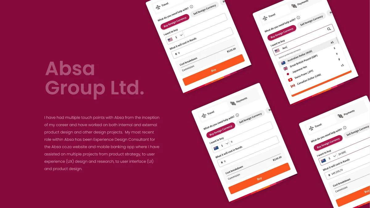 Absa Group project cover